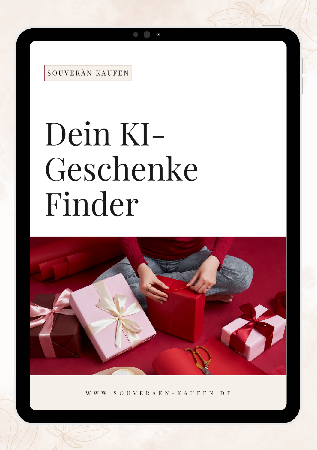 Mockup des KI-Geschenke-Finder